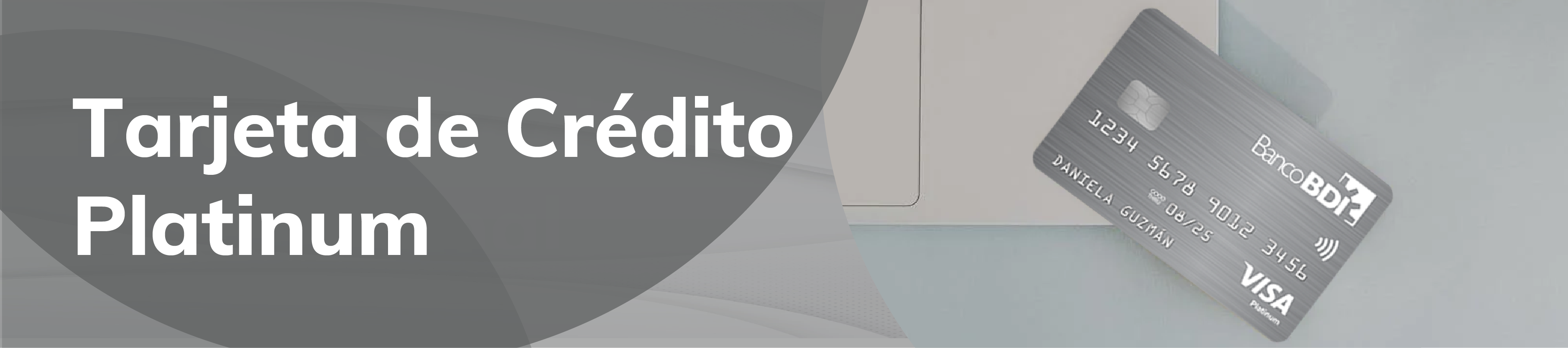 Tarjeta de Crédito Platinum